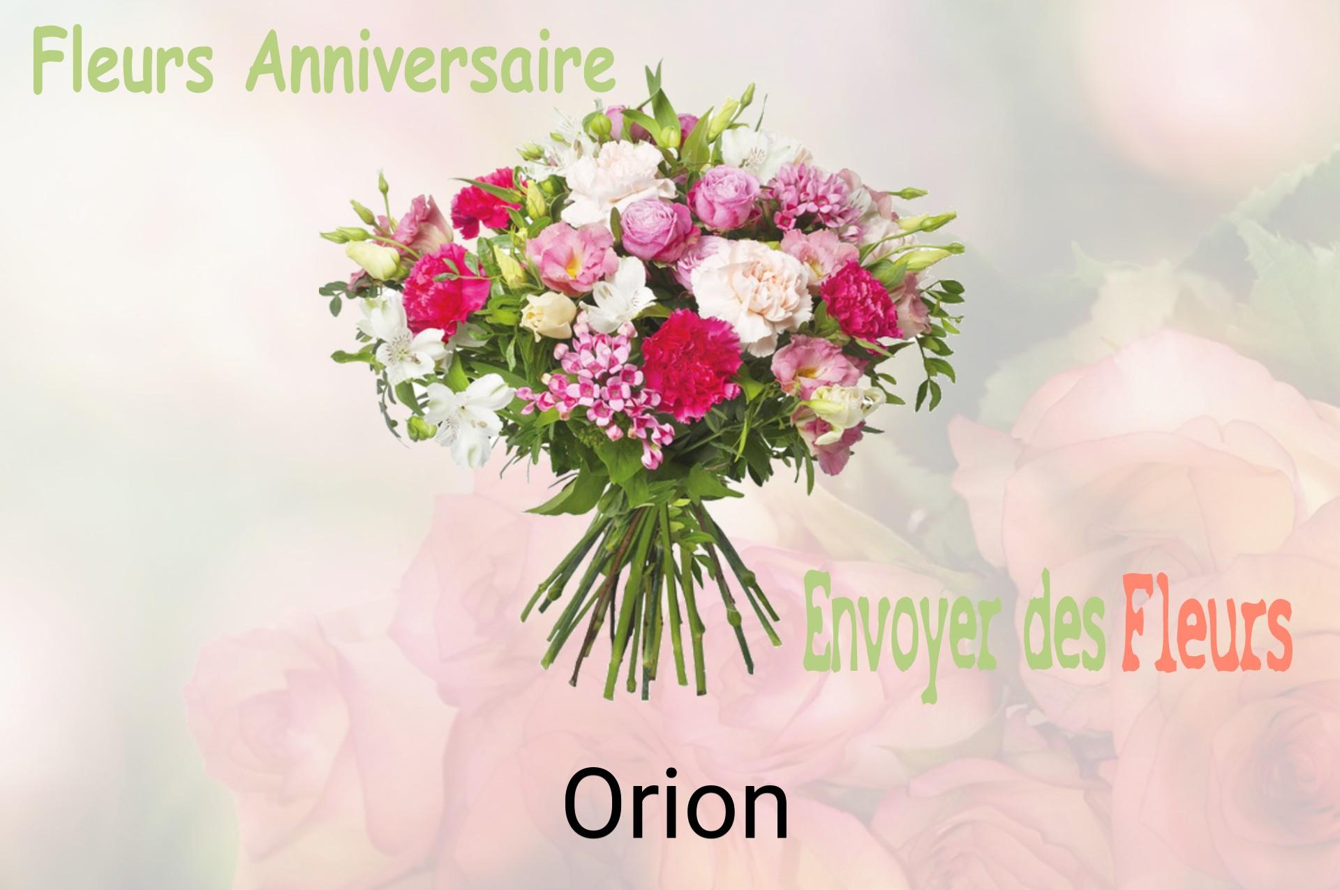 Bouquet de fleurs d’anniversaire livré à Orion